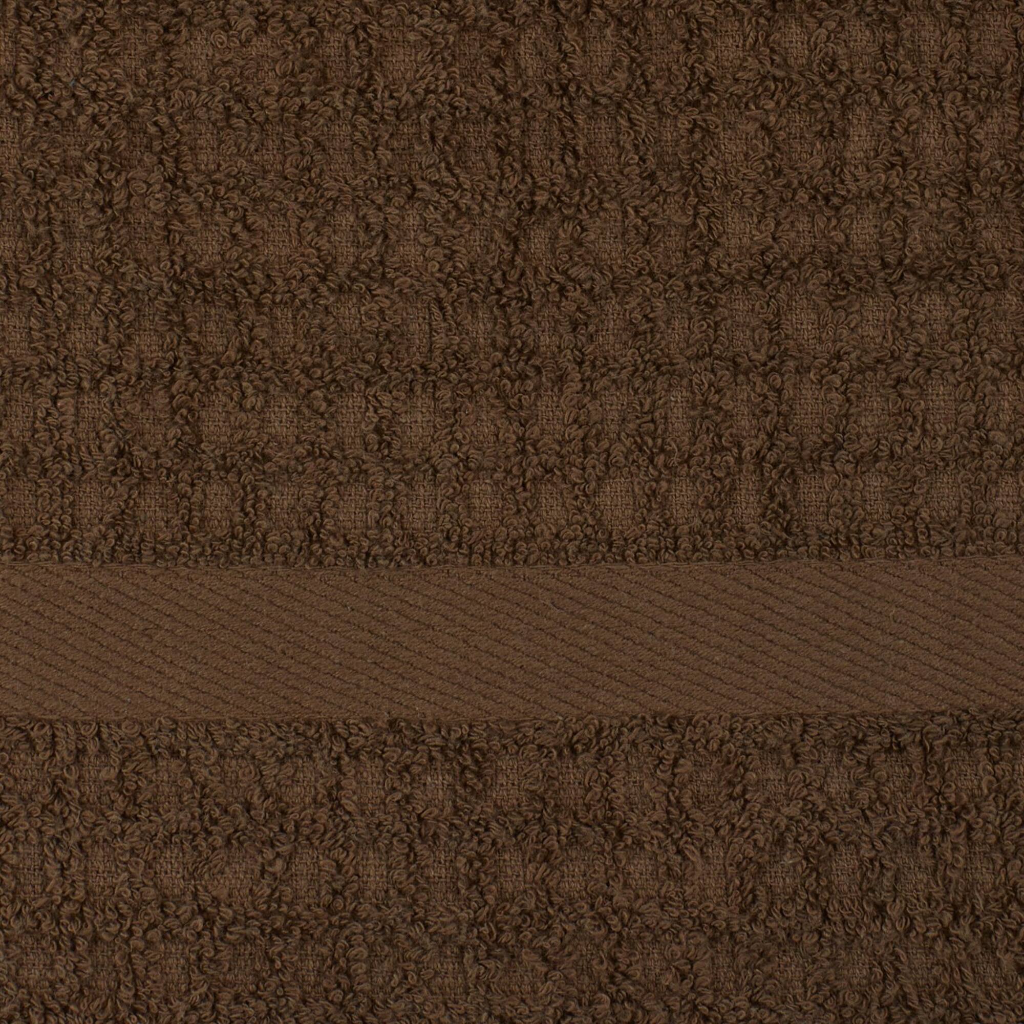 DII® Solid Brown Waffle Terry Dishtowel, 4ct.